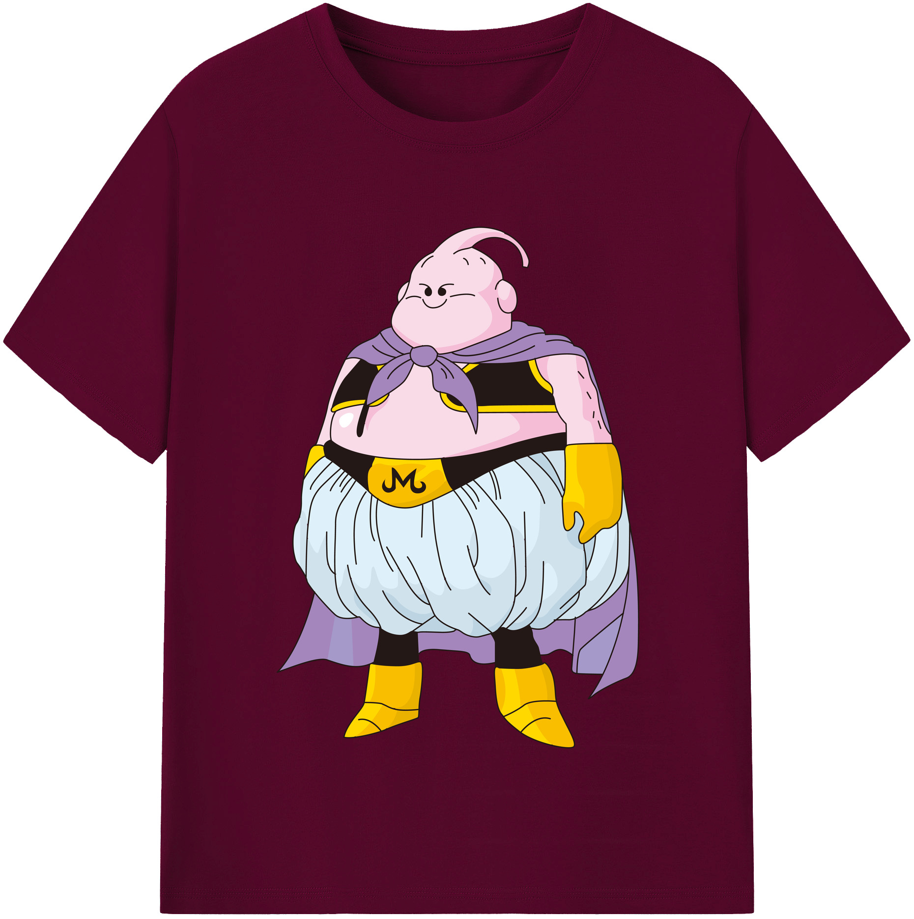 （画像用） ドラゴンボール 魔人ブウ DRAGON BALL Majin Buu レディースカジュアルプリントTシャツ（綿100％）